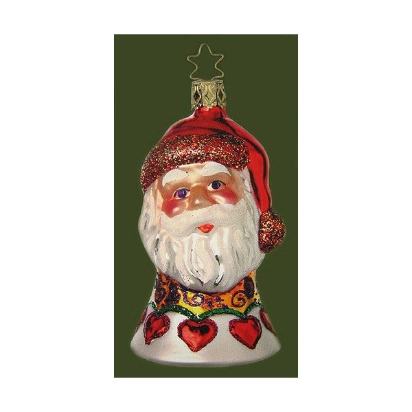 Inge Glas Santa Christmas Ornament Germany
