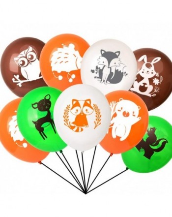 Woodland Creatures Balloons Birthday Decorations