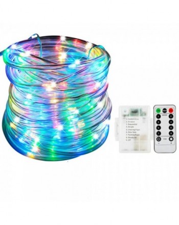 Outdoor Waterproof LED Fairy String Lights Battery Operated-Christmas ...
