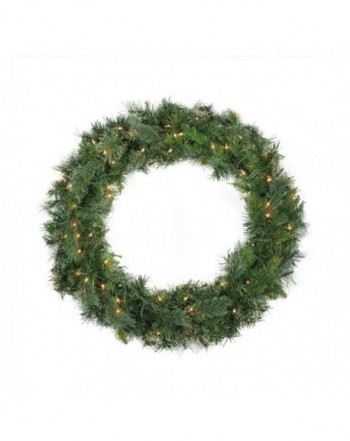 NORTHLIGHT Z84550 Artificial Christmas Wreath Clear