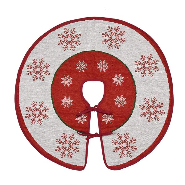 Primode Snowflakes Jacquard Textile Decoration