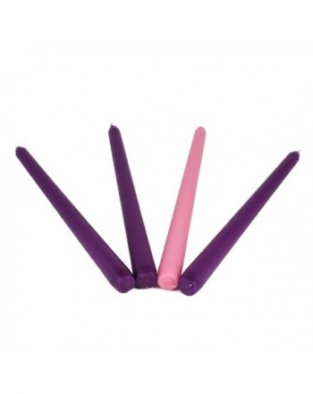 Purple Advent Taper Candles Giftbox