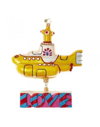 Christopher Radko Submarine Christmas Ornament