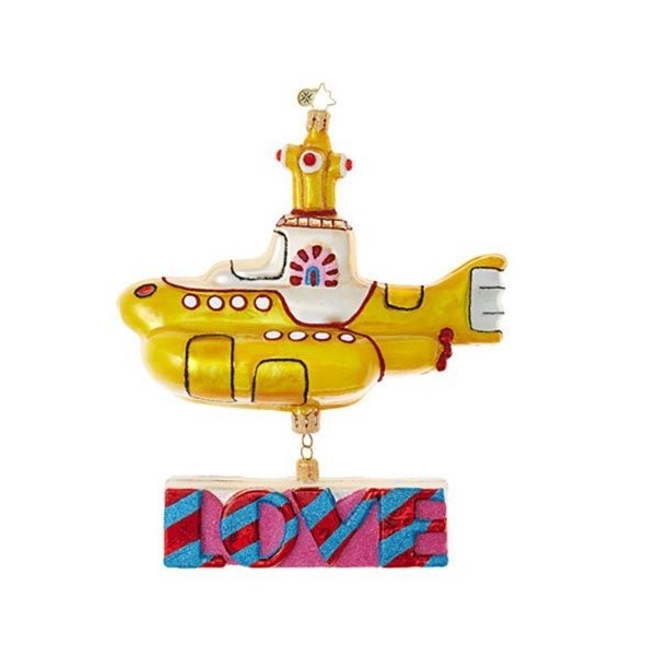 Christopher Radko Submarine Christmas Ornament