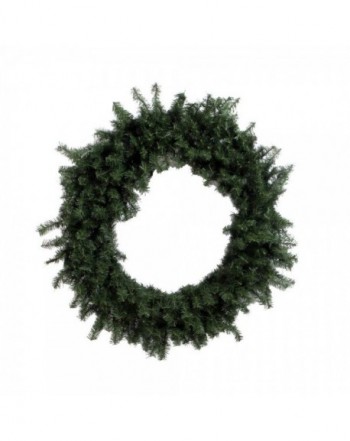 Vickerman Canadian Wreath Unlit 24 Inch Green