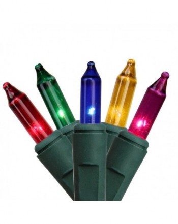 100 Bulbs Multi Color Christmas Spacing