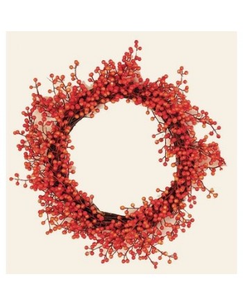 Worth Imports Fall Berry Wreath