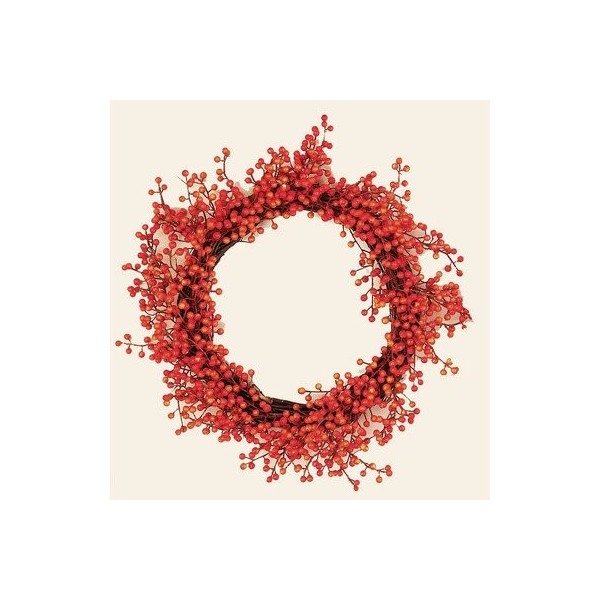 Worth Imports Fall Berry Wreath