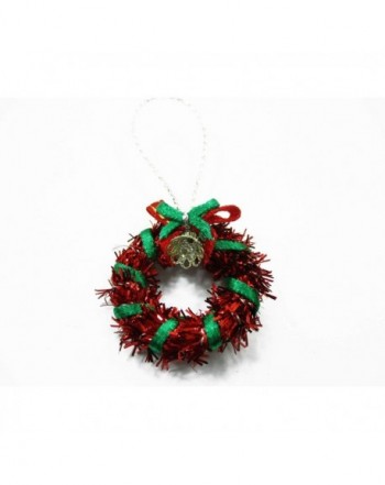 Miniature Christmas Decoration Wreath Ornament