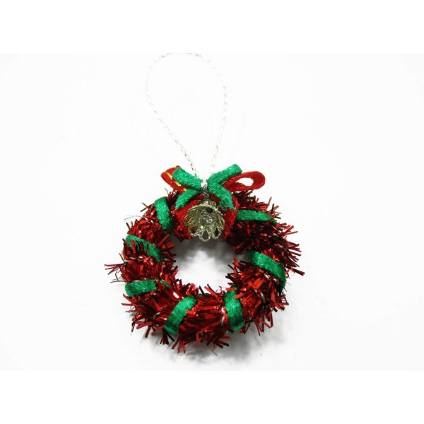 Miniature Christmas Decoration Wreath Ornament