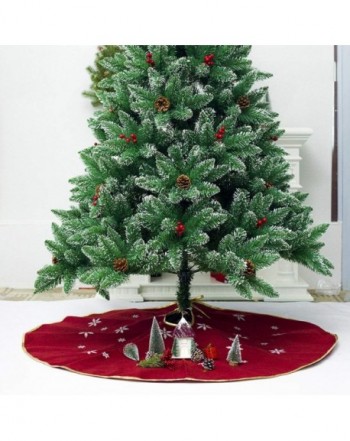 Cheap Real Christmas Tree Skirts Clearance Sale