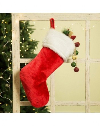 AFSTAR Christmas Stockings Fireplace Decorations