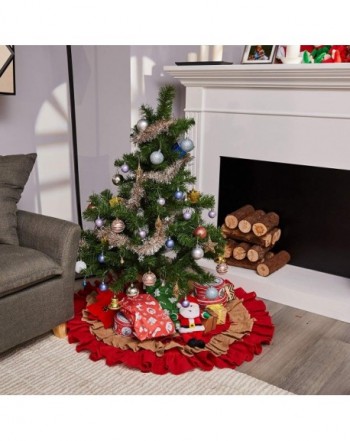 Cheap Real Christmas Tree Skirts Outlet