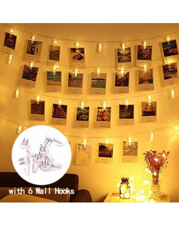 Tasodin Photo Clip String Lights