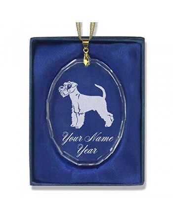 Christmas Ornament Schnauzer Personalized Engraving