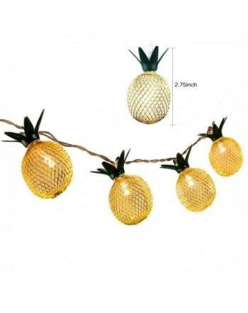 Pineapple Linpote Battery Birthday Decoration