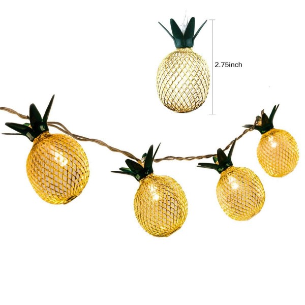 Pineapple Linpote Battery Birthday Decoration