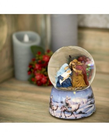 Designer Christmas Snow Globes