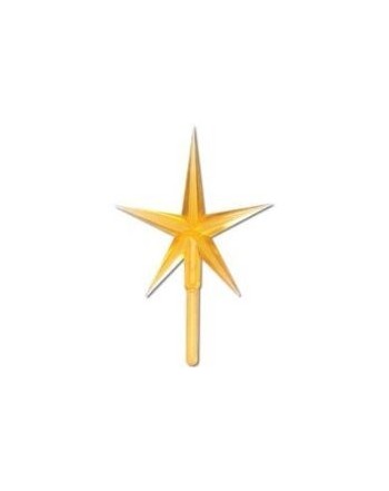 Ceramic Christmas Tree Gold Topper