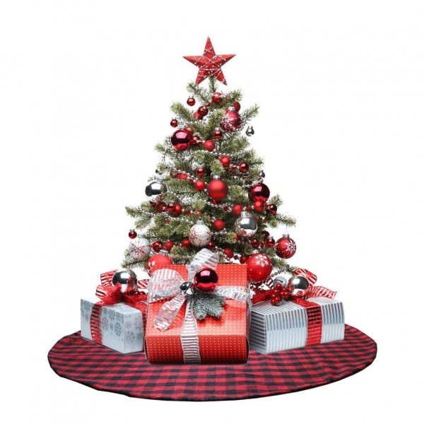 EDLDECCO Christmas Buffalo Decorative Handicraft