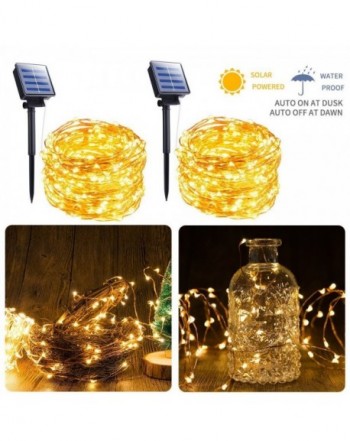 Pack Outdoor Solar String Lights