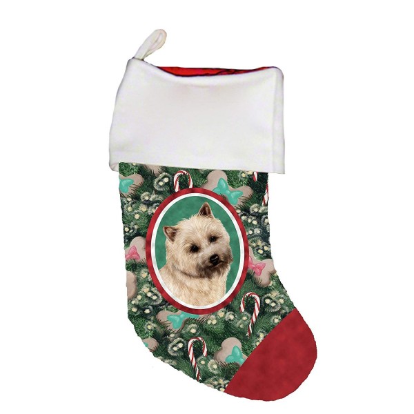 Cairn Terrier Wheaten Christmas Stocking