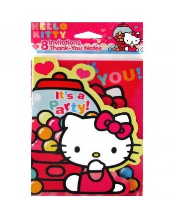 Hello Kitty Gumdrop Invites Envelopes