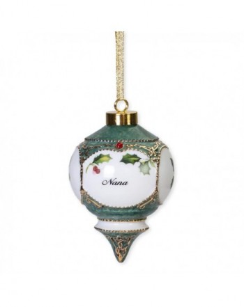 Festive Berries Victorian Christmas Ornament