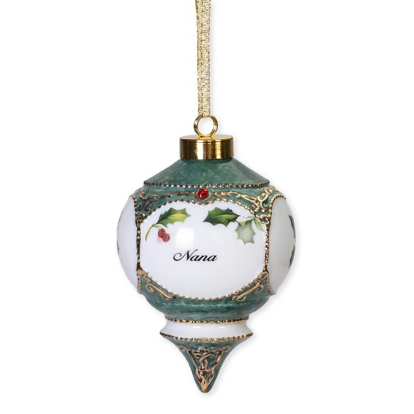 Festive Berries Victorian Christmas Ornament