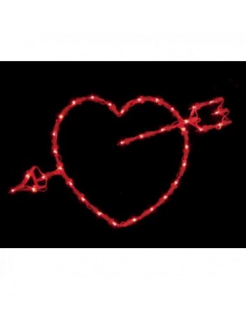 Sienna Lighted Valentines Silhouette Decoration