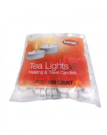 Light Candle White Unscented Count