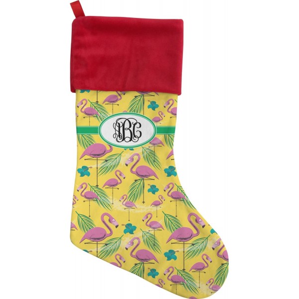 RNK Shops Flamingo Christmas Stocking