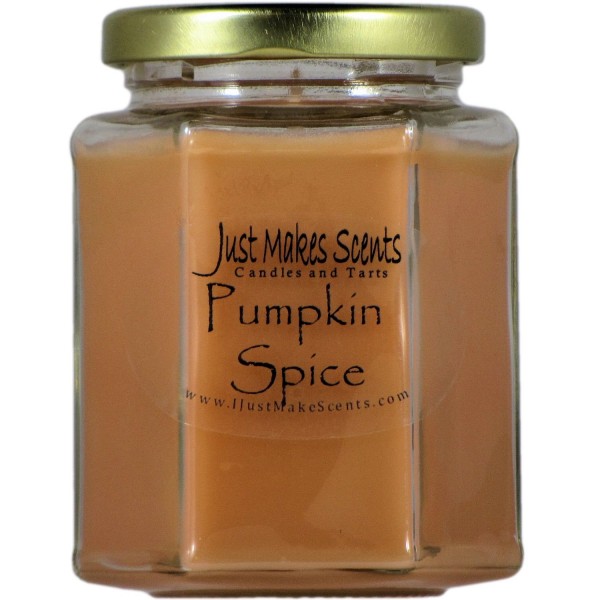 Pumpkin Spice Scented Blended Soy Candle - Great Smelling Fall ...
