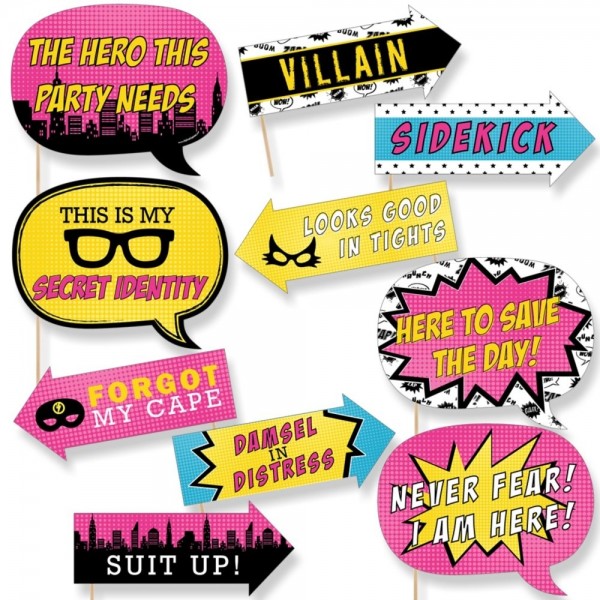 Funny BAM Girl Superhero Birthday Funny BAM Girl Superhero Birthday