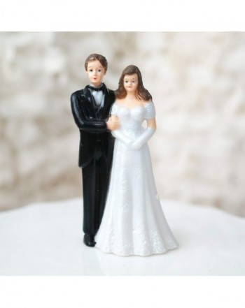 Bride Groom Couple Figurine Topper