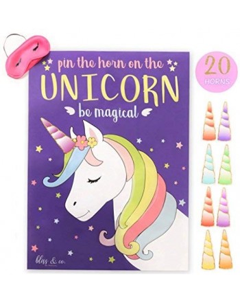 Unicorn Supplies Decorations Birthday Reusable