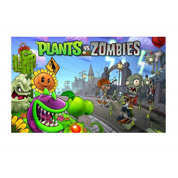 Plants Zombies Edible Frosting Birthday