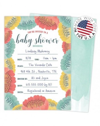 Baby Shower Party Invitations for Sale