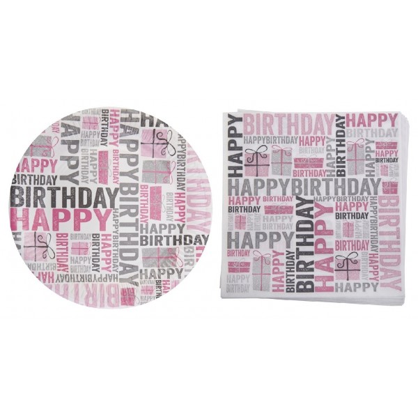 Neviti Party Pack Birthday Napkins Neviti Party Pack Birthday Napkins
