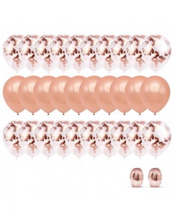 Makkow Rose Gold Balloons Decorations