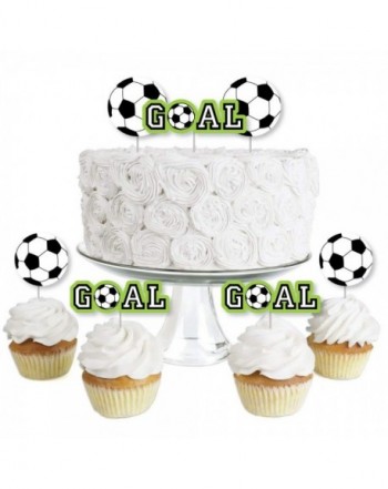 GOAAAL Dessert Cupcake Toppers Birthday