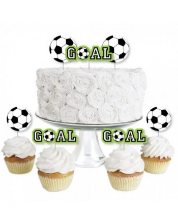 GOAAAL Dessert Cupcake Toppers Birthday