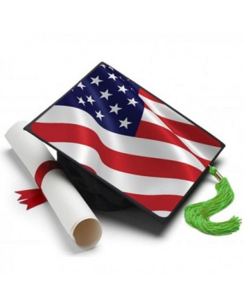 Tassel Toppers American Flag Decorated