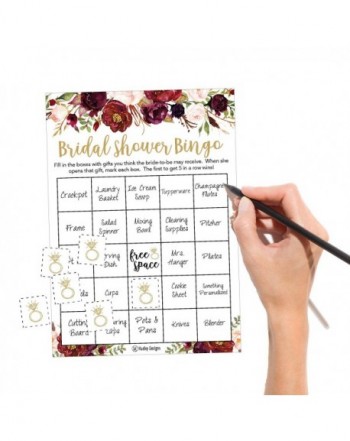 Designer Bridal Shower Party Games & Activities