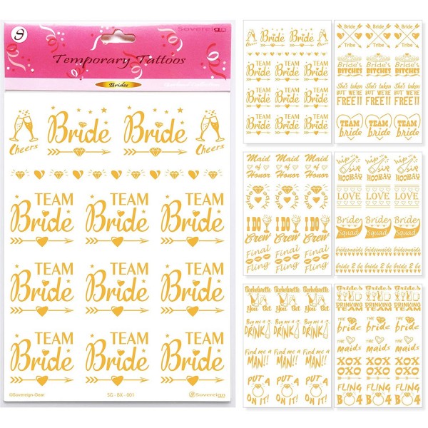 Bachelorette Party Flash Tattoos Decorations