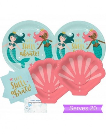 Mermaid Party Supplies Dessert Birthday