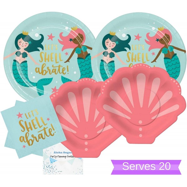 Mermaid Party Supplies Dessert Birthday