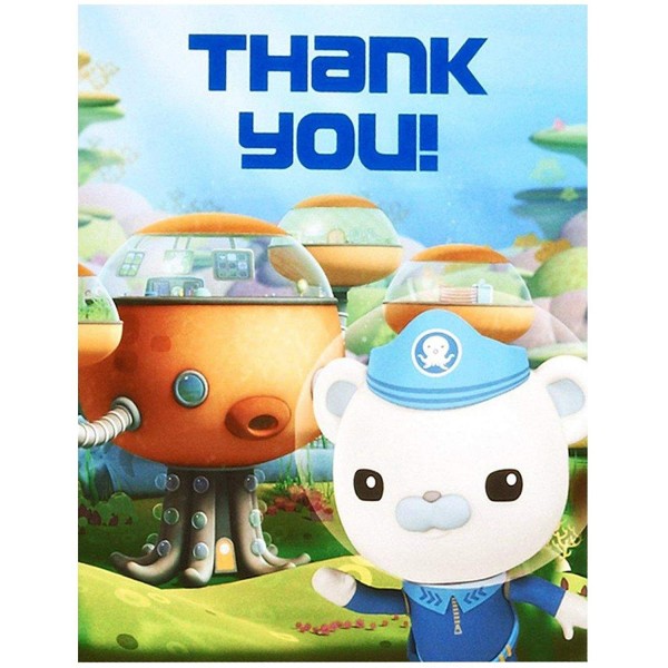 BirthdayExpress Octonauts Party Supplies Thank You