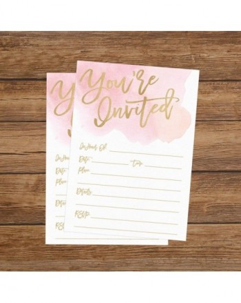 Cheapest Bridal Shower Party Invitations