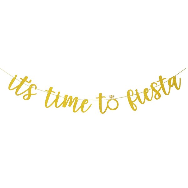 Finseng Glitter Garland Bachelorette Decorations Finseng Glitter Garland Bachelorette Decorations